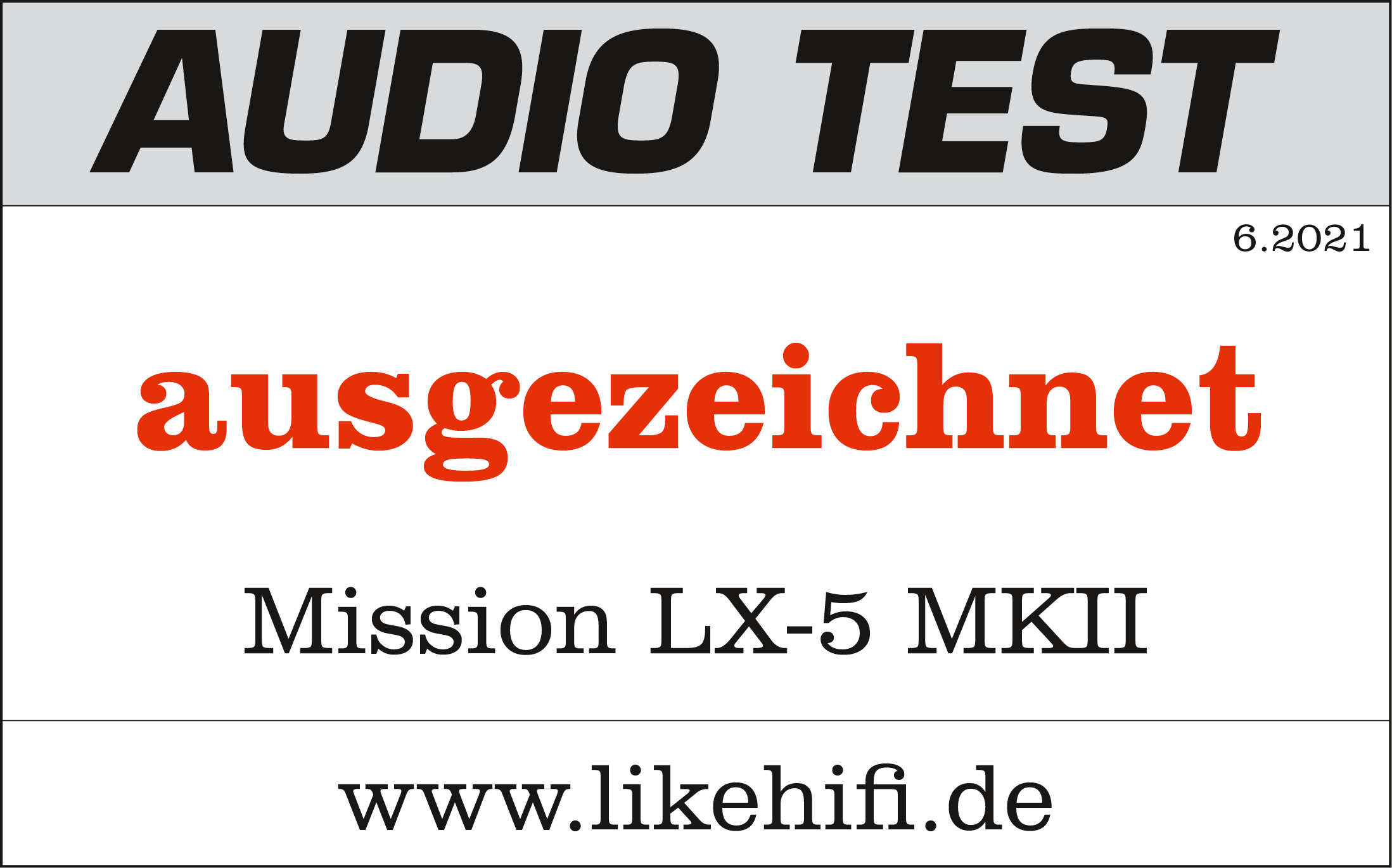 AUDIO TEST / likehifi.de
